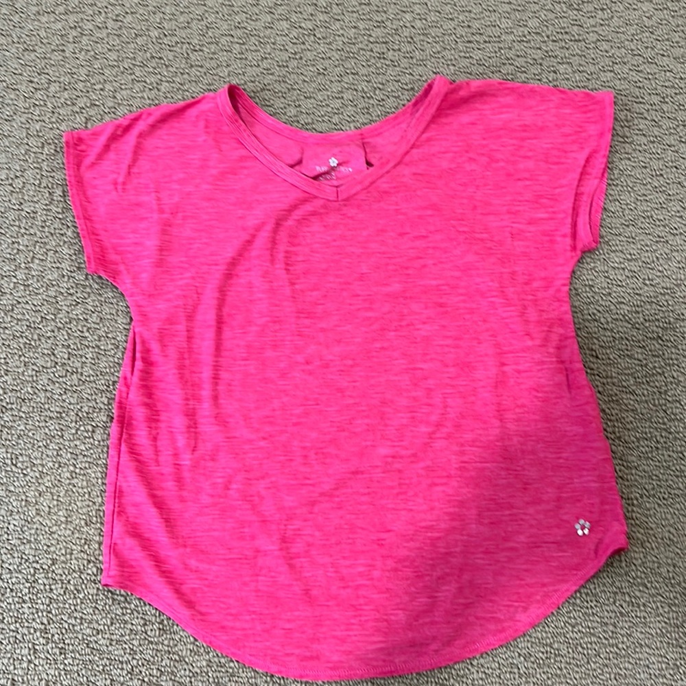Tuff Athletics GIRL pink active wear t-shirt